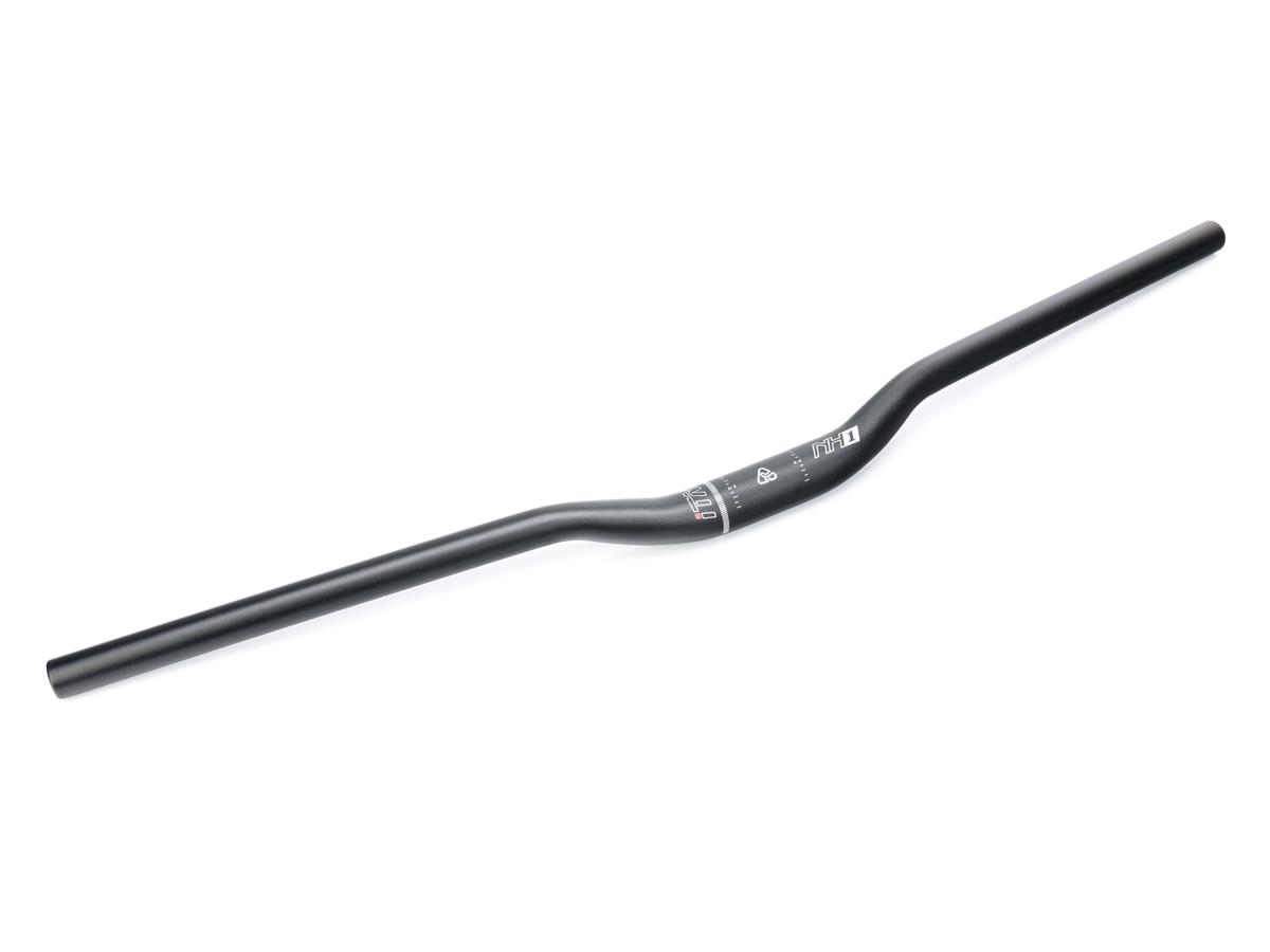 Rura kierownicy Al.MTB CITY / lekko podniesiona/  ITM 780 L/31,8 mm NH1 czarna