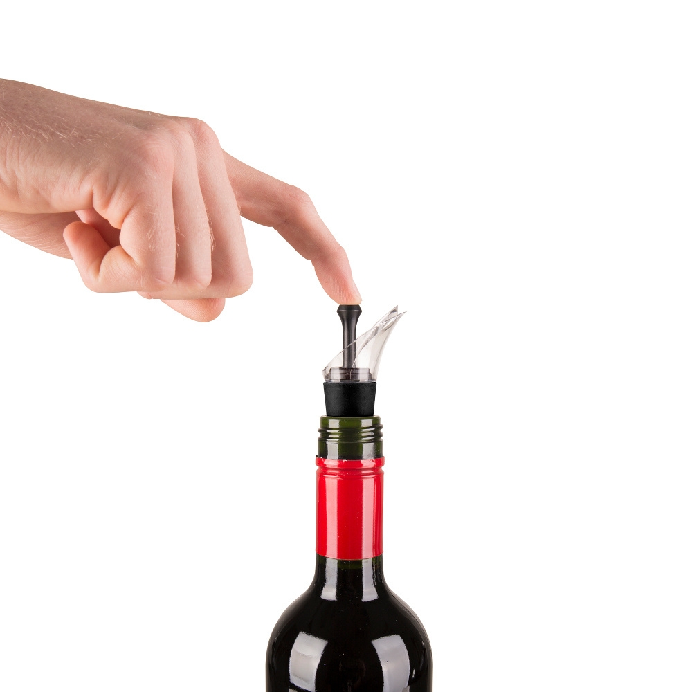 Zdjęcia - Wyposażenie baru VacuVin Korek próżniowy z nalewakiem do wina - Vacu Vin 