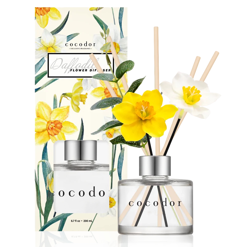 Фото - Освіжувач повітря Dyfuzor zapachowy Daffodil Vanilla & Sandalwood 200ml - Cocodor