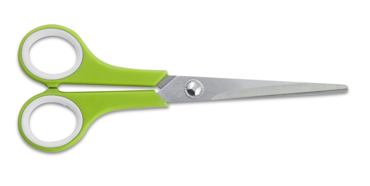 Zdjęcia - Nożyczki  Uniwersalne Zielone 17 cm 5007 6,5" - Kulig