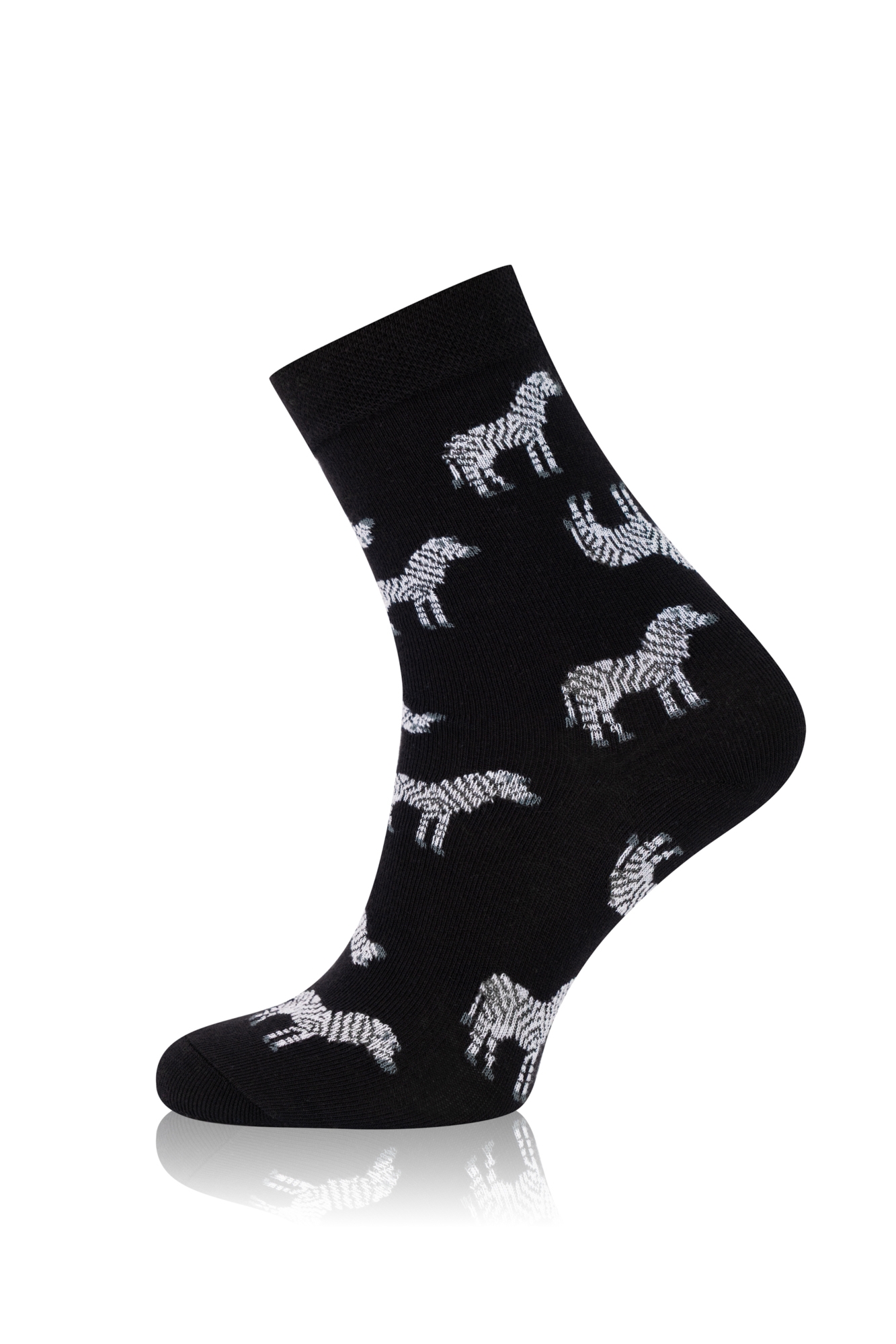 Skarpetki długie S131D ZEBRA BIS