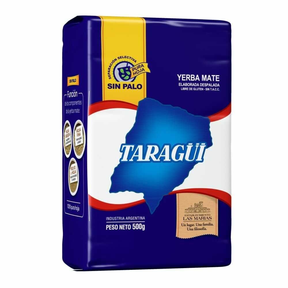 Yerba Mate Taragui Sin Palo 500 g - Unmate