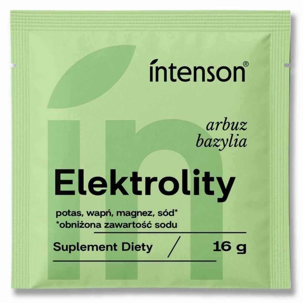 Elektrolity o Smaku Arbuz-Bazylia 16 g - Intenson