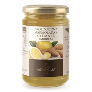 Marmolada z Cytryny z Imbirem Eko 360 g Agrisicilia
