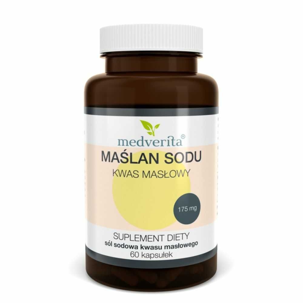 Maślan Sodu 60 Kapsułek - Medverita