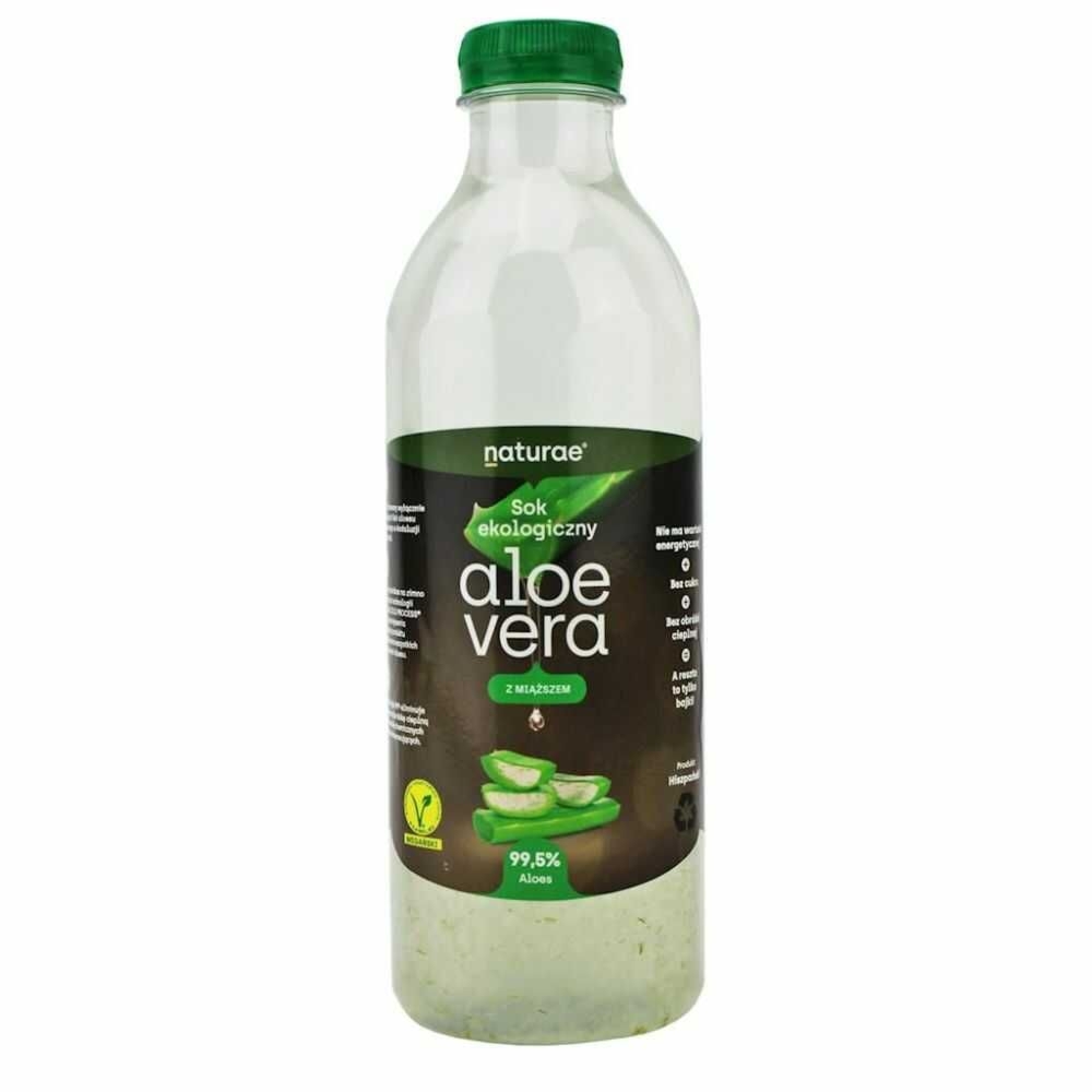 Sok z Aloesu z Miąższem Bio 1 l - Naturae