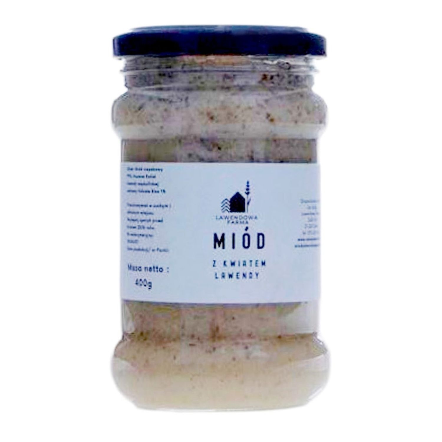 Miód z Kwiatem Lawendy 400 g - Lawendowa Farma