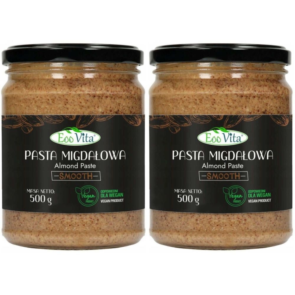 2 x Pasta Migdałowa 500 g - EOOVITA