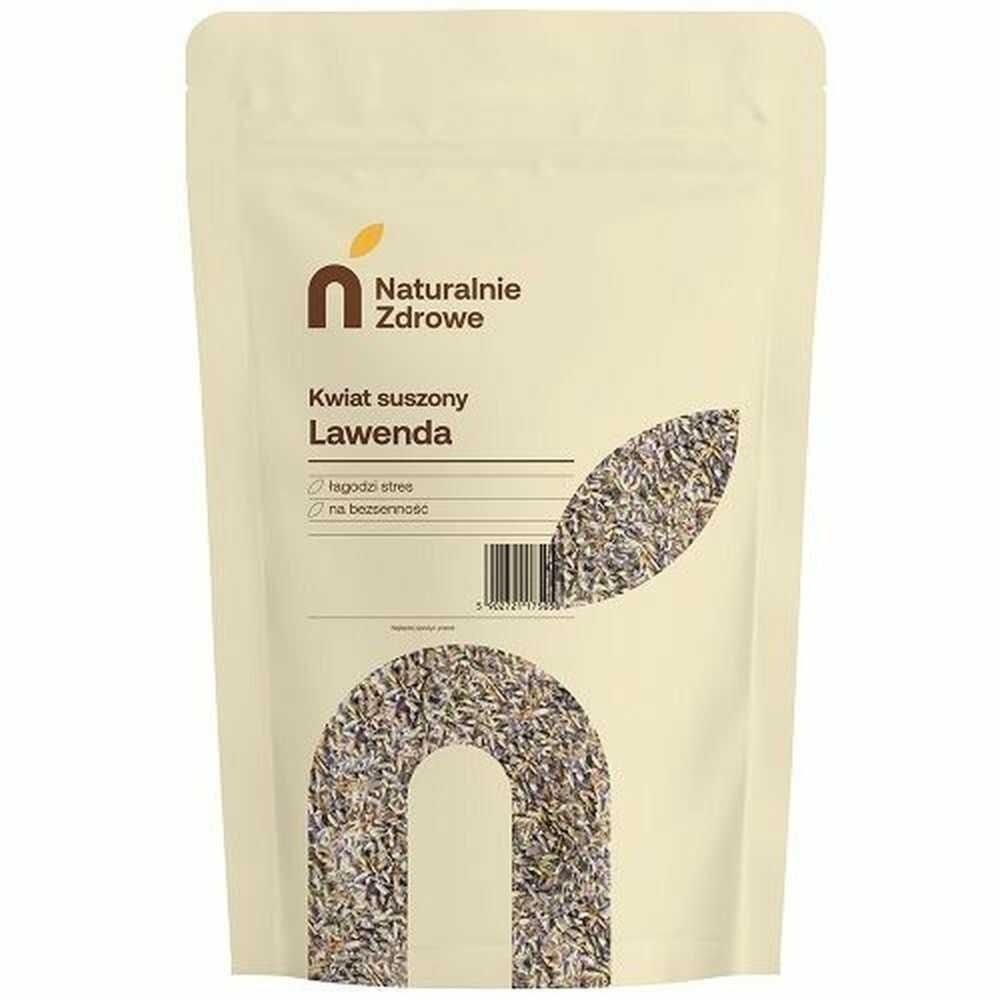 Lawenda Suszona Kwiat 50 g - Naturalnie Zdrowe