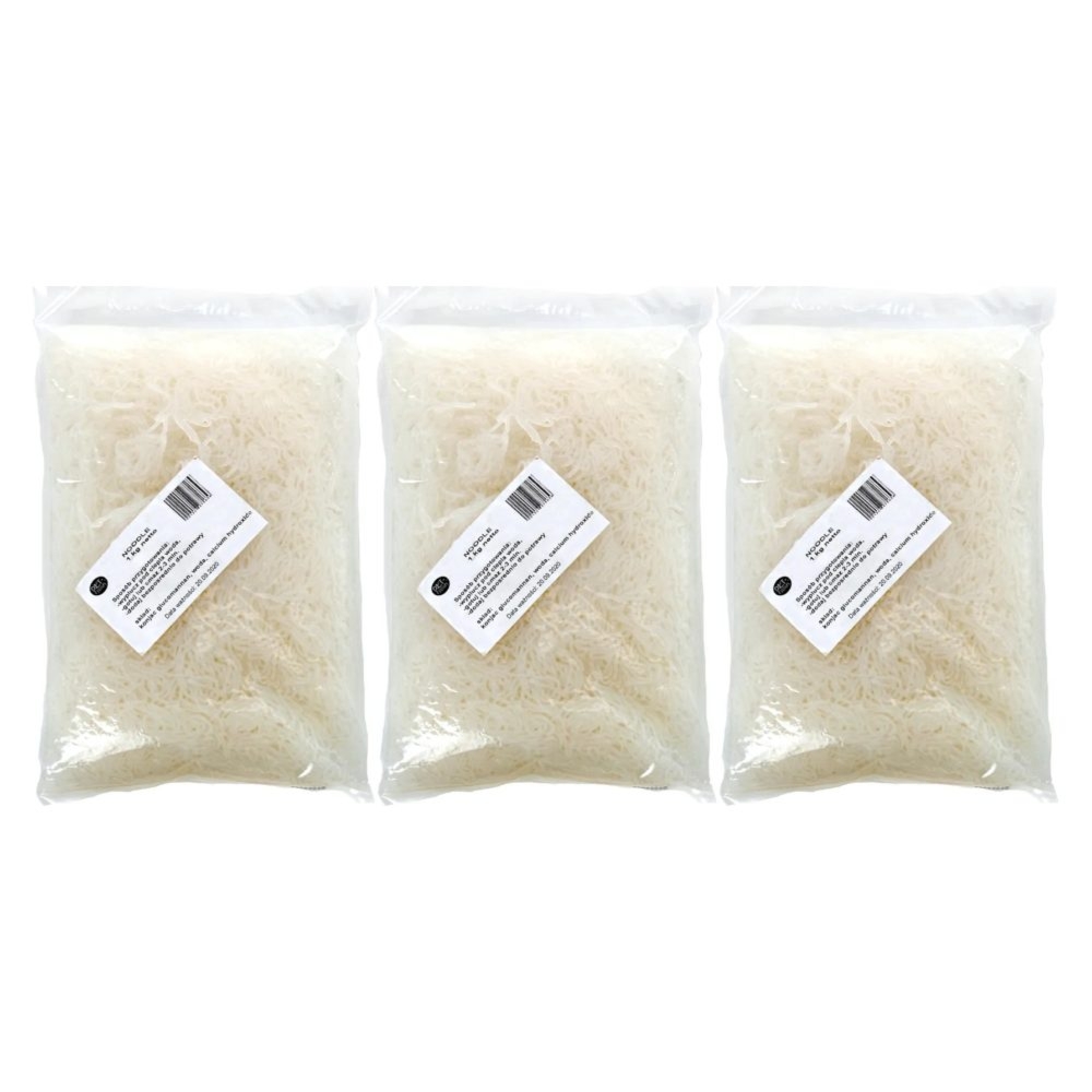 3 x Makaron Konjac Noodle 1,4 kg (1 kg) - Diet Food