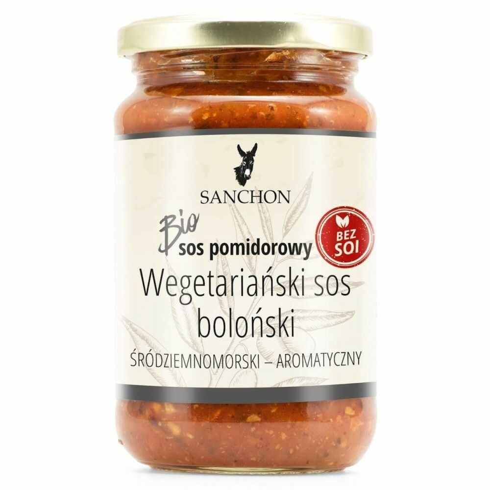 Sos Bolognese Wegański Bio 330 ml - Sanchon