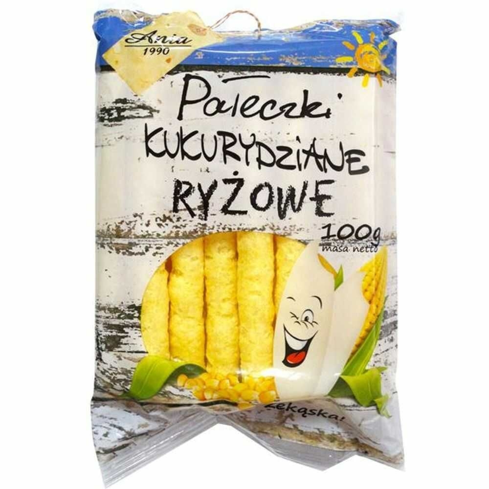 Pałeczki Kukurydziane Ryżowe 100 g - Ania