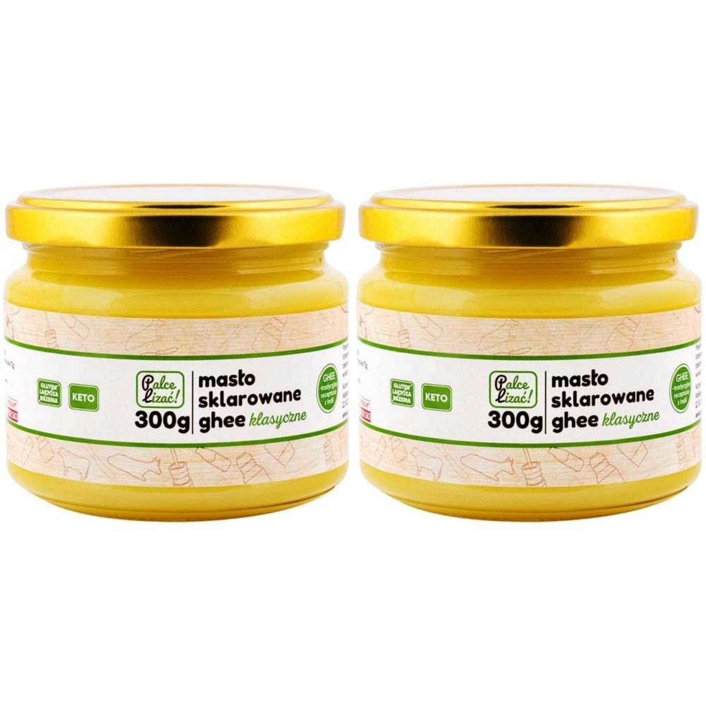 2 x Masło Sklarowane Ghee 300 g - Palce Lizać