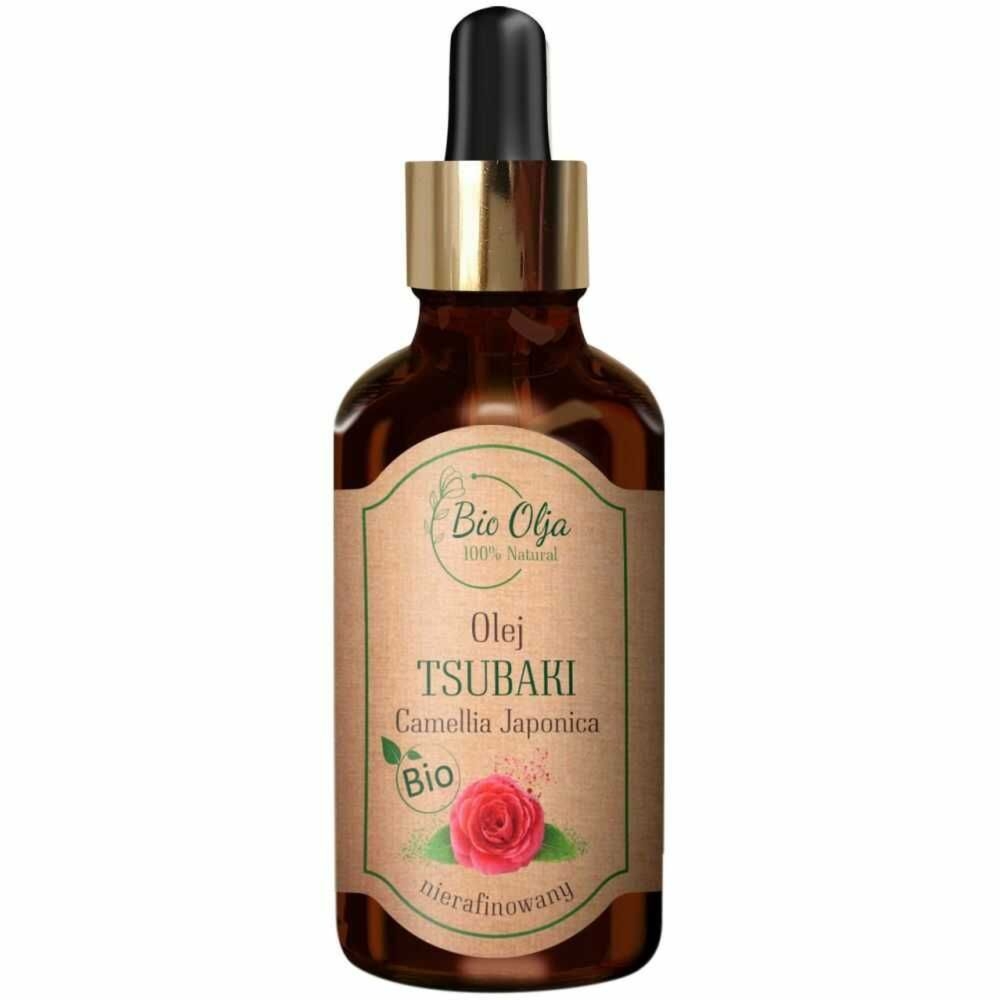 Olej Tsubaki BIO Zimnotłoczony Nierafinowany 50 ml - Bio Olja