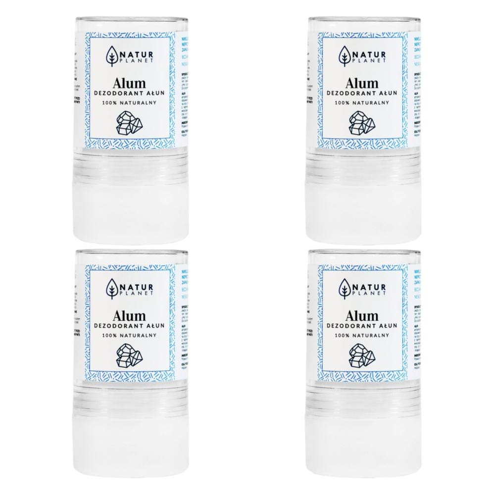 4 x Ałun w Sztyfcie 125 g Natur Planet
