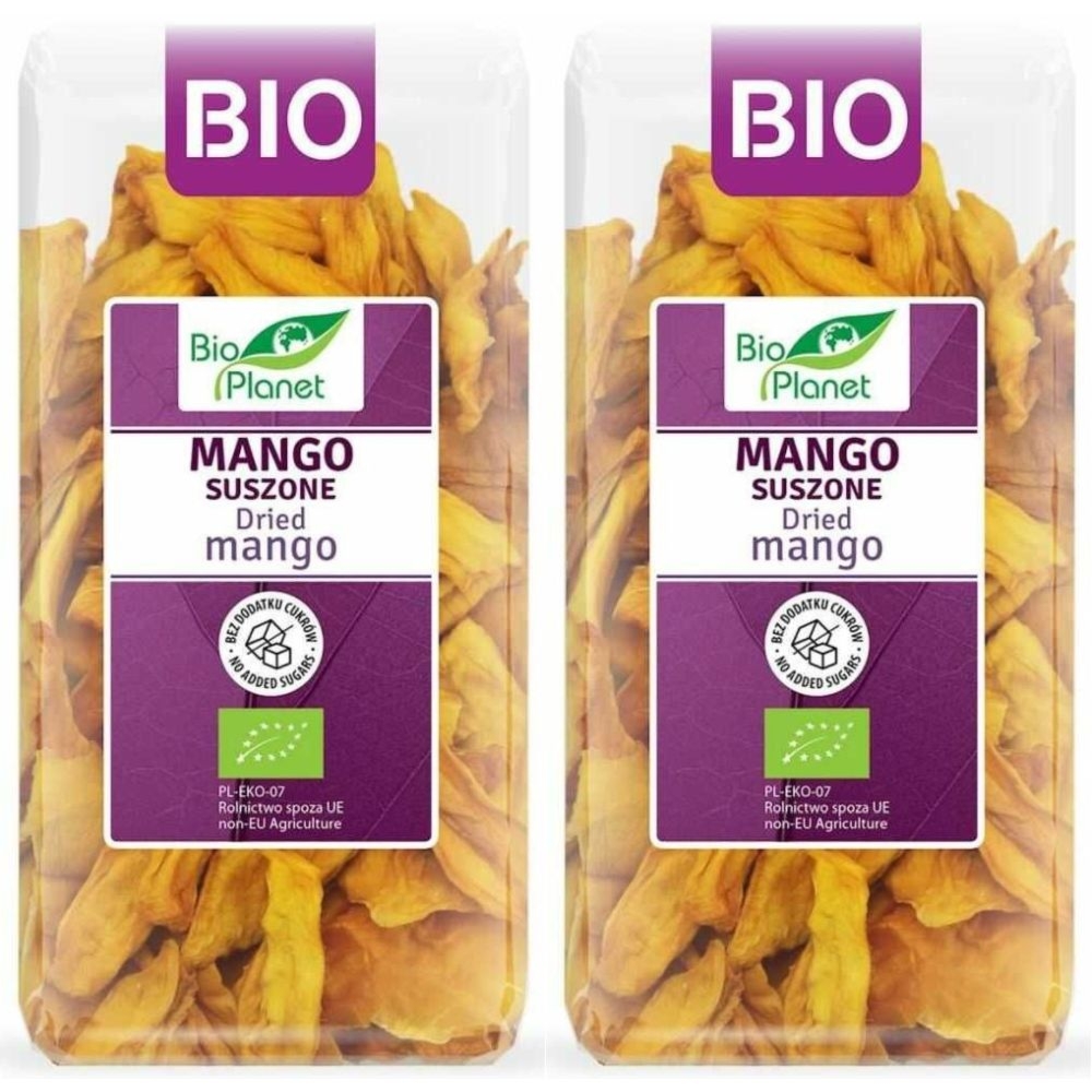 2 x Mango Suszone Bio 100 g - Bio Planet