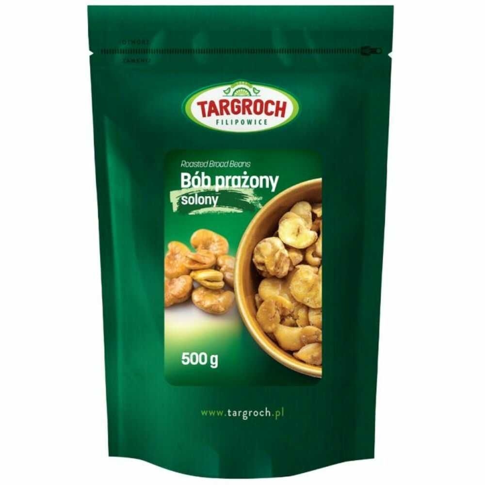 Bób Prażony Solony 500 g - Targroch