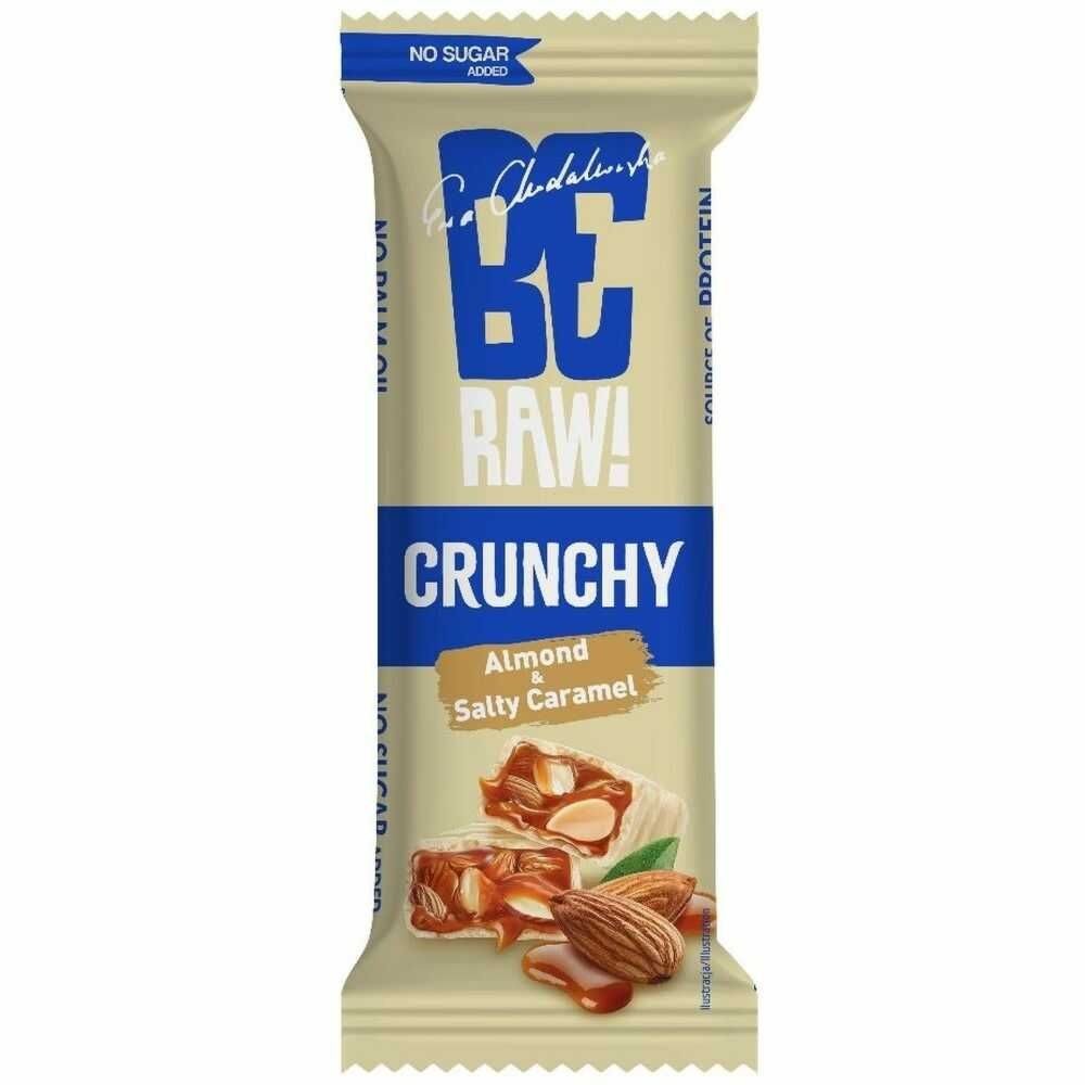 Baton Crunchy Almonds Salty Caramel 40 g - BeRAW