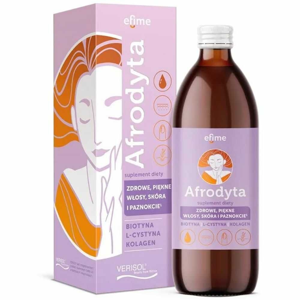 Afrodyta (Biotyna, L-Cystyna, Kolagen) 500 ml - Efime