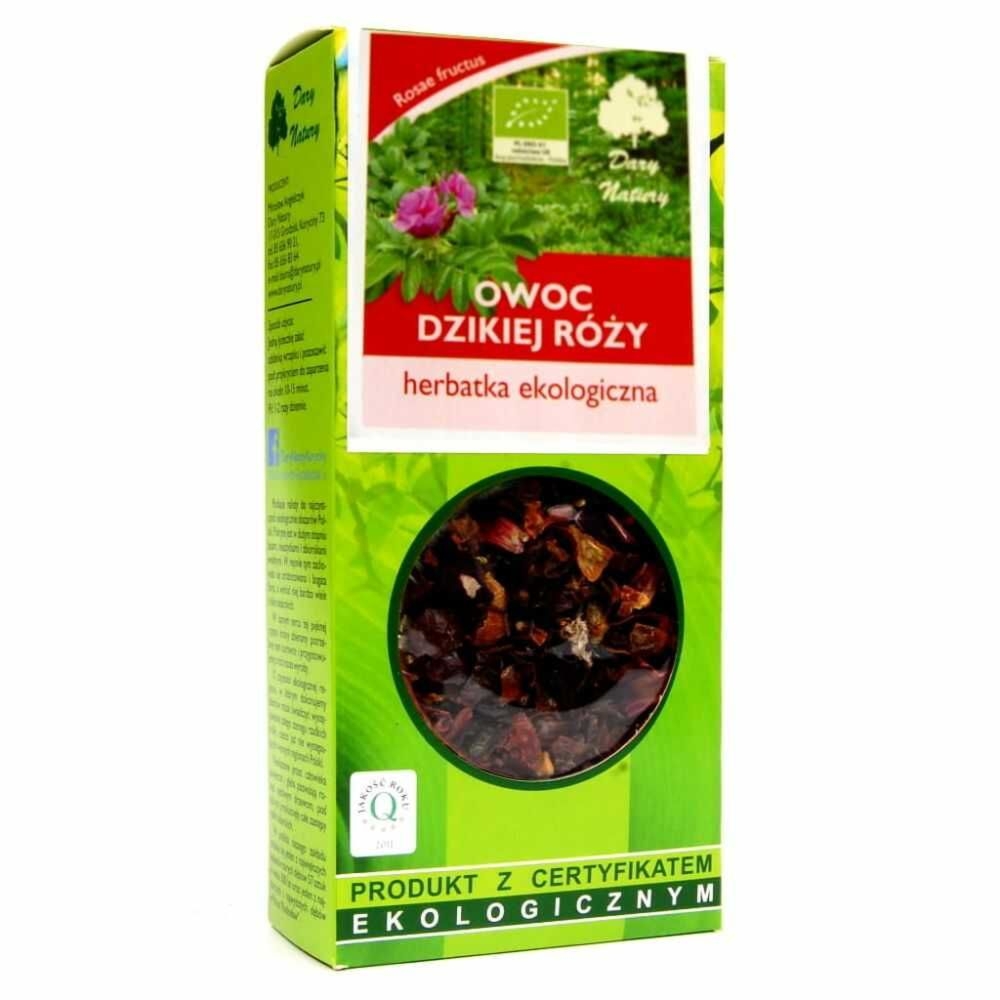 Dzika Róża Owoc Eko 50 g - Dary Natury
