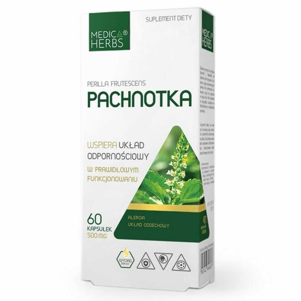 Zdjęcia - Witaminy i składniki mineralne Pachnotka 500 mg 60 Kapsułek - Medica Herbs