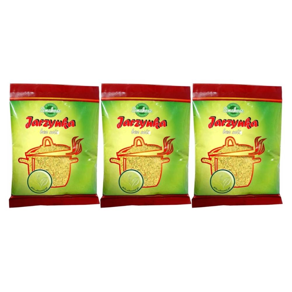 3 x Jarzynka Bez Soli 100 g - Smakosz