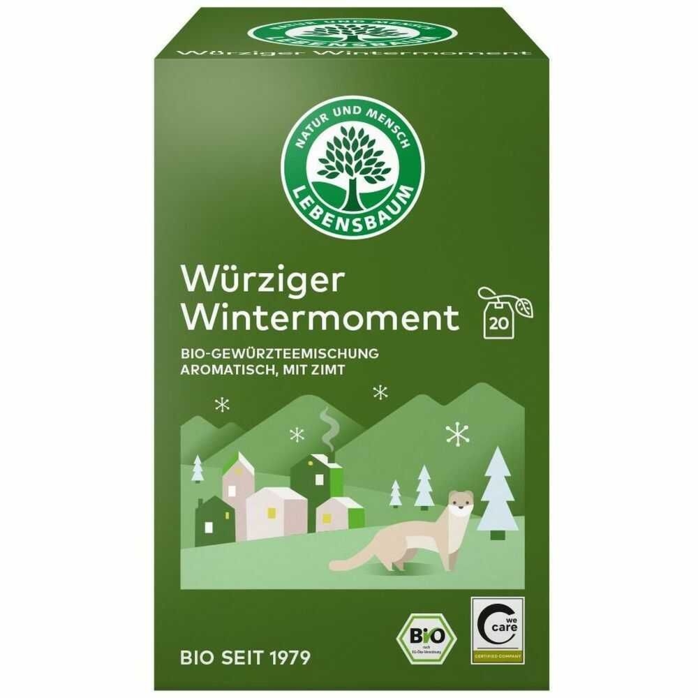 Herbatka Pikantny Zimowy Moment Bio 40 g (20x 2 g) - Lebensbaum