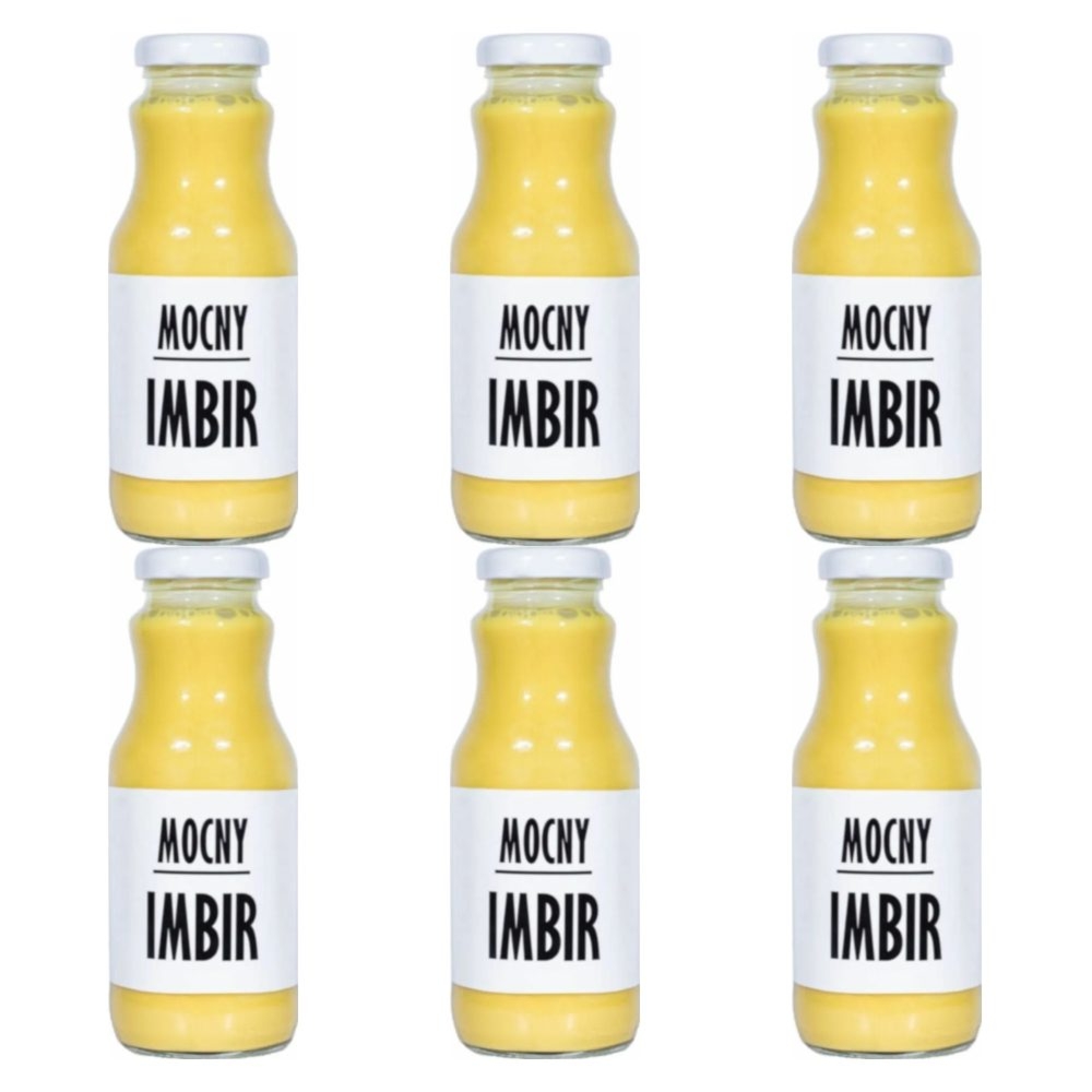6 x Sok Mocny Imbir 240 ml - Sadvit