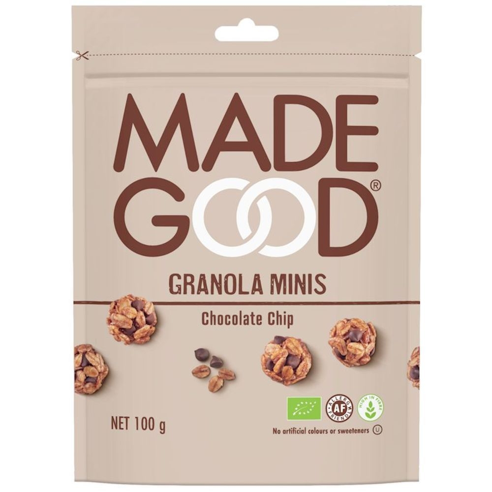 Granola Kulki z Czekoladą Bezglutenowe Bio 100 g - Made Good