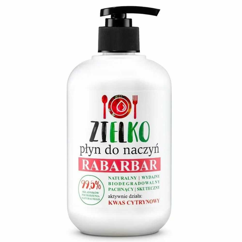 Płyn Do Mycia Naczyń Rabarbar 500 ml - Zielko