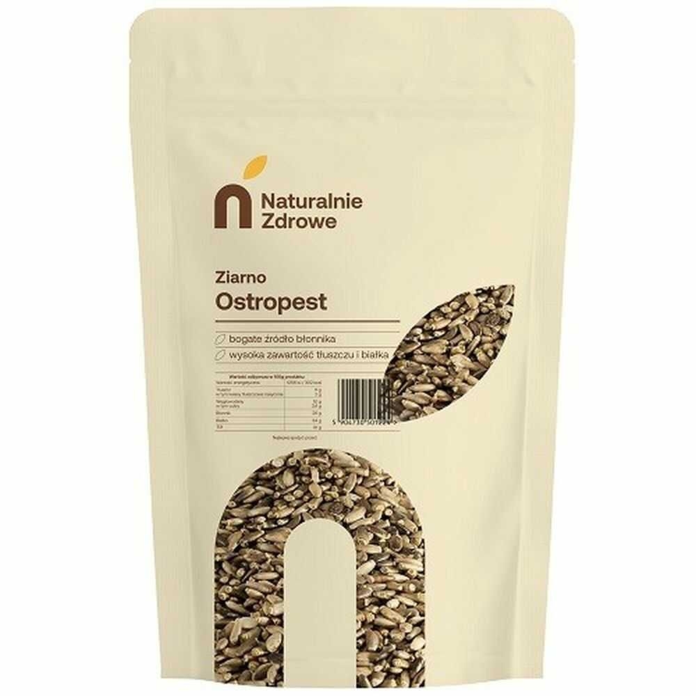 Ostropest Plamisty Ziarno 1 kg - Naturalnie Zdrowe