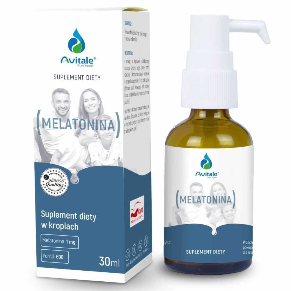 Melatonina Krople 30 ml - Avitale