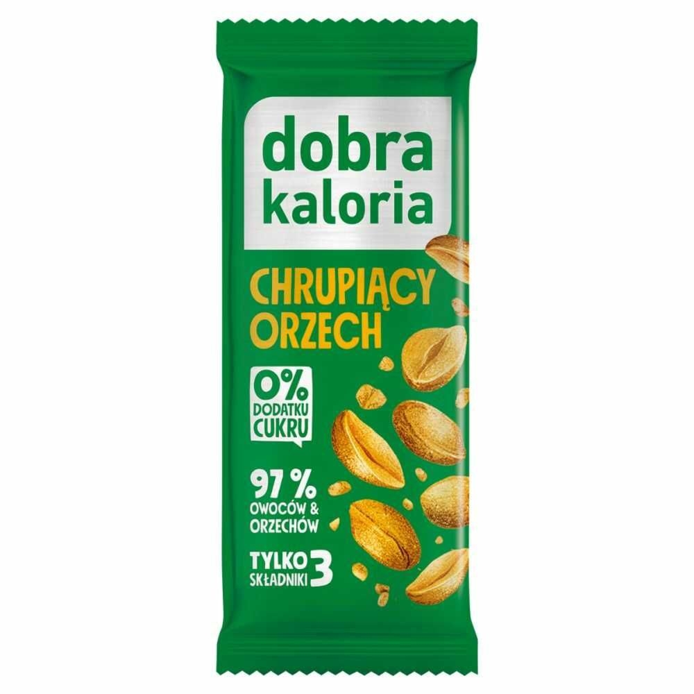 Baton Chrupiący Orzech 35 g - Dobra Kaloria