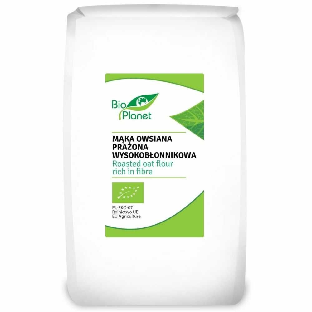 Mąka Owsiana Prażona Wysokobłonnikowa Bio 700 g - Bio Planet
