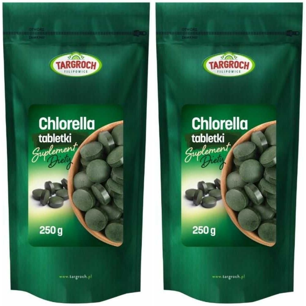 2 x Chlorella w Tabletkach 250 g (ok. 1000 Tabletk) - Targroch