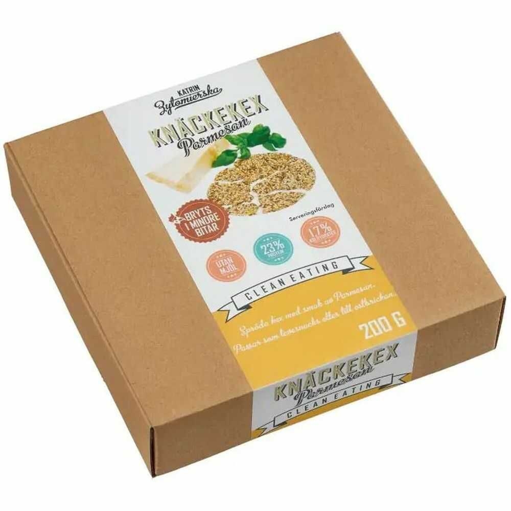 Pieczywo Chrupkie KETO z Parmezanem 200 g - CLEAN EATING