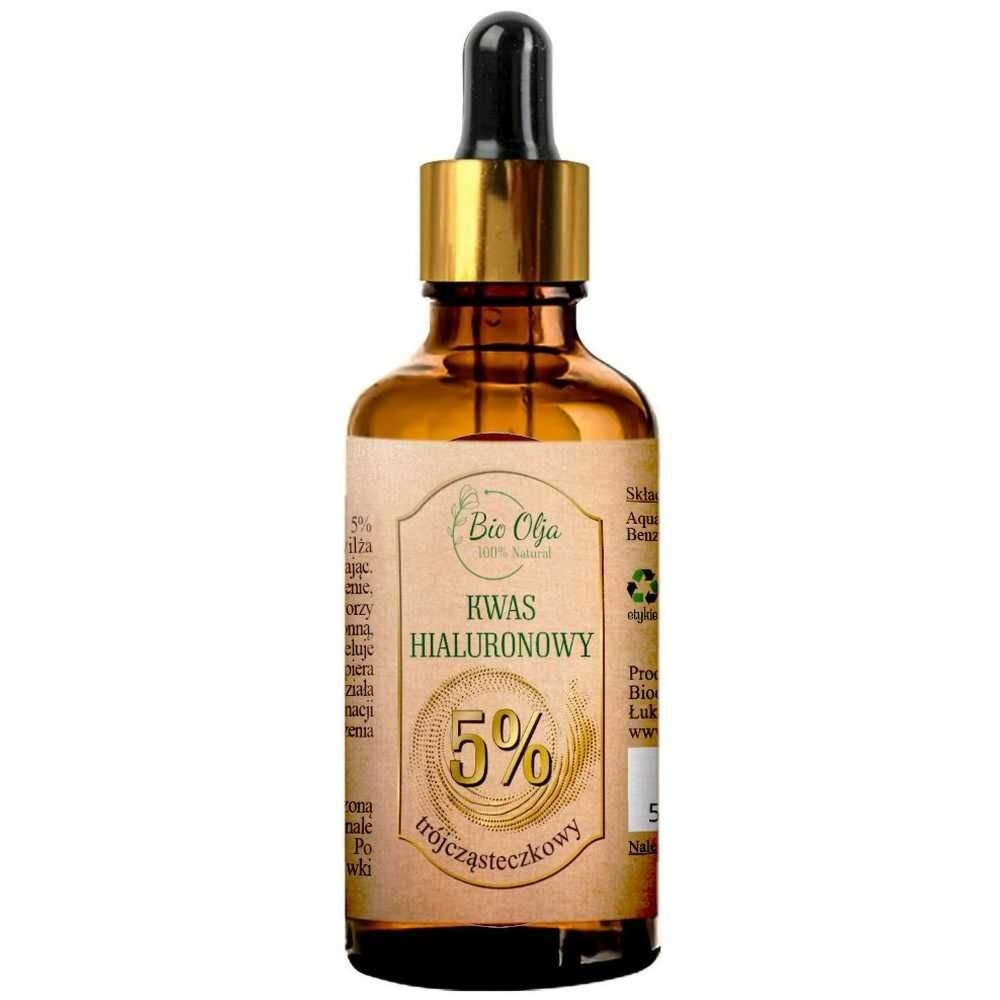 Kwas Hialuronowy Trójcząsteczkowy 5% 30 ml-  BioOlja