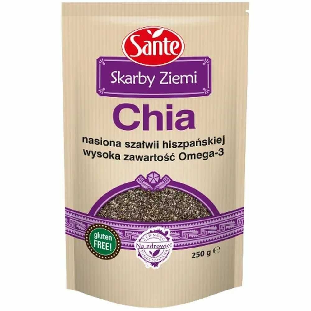 Nasiona Chia (Szałwia Hiszpańska) 250 g - Sante