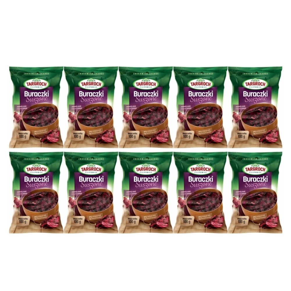 10 x Buraczki Suszone 100 g - Targroch