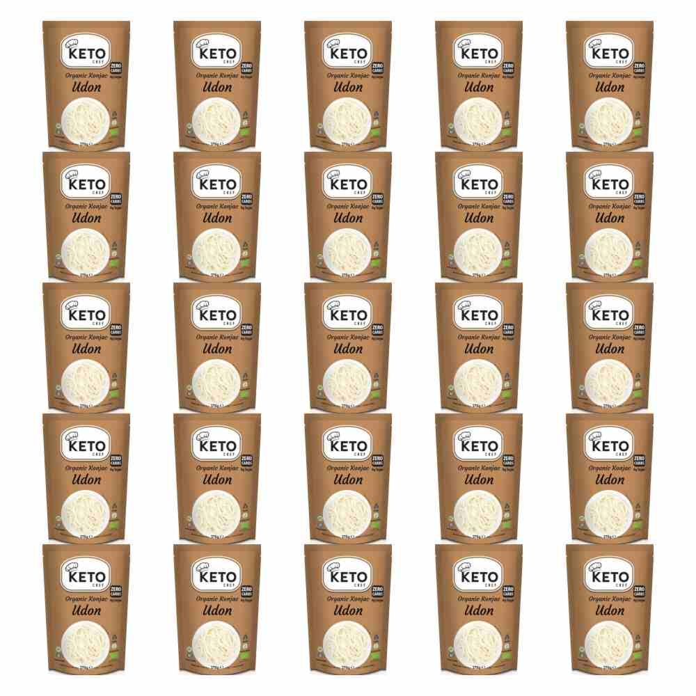 25 x KETO Makaron Konjac UDON Bio 270/200 g Keto Chef