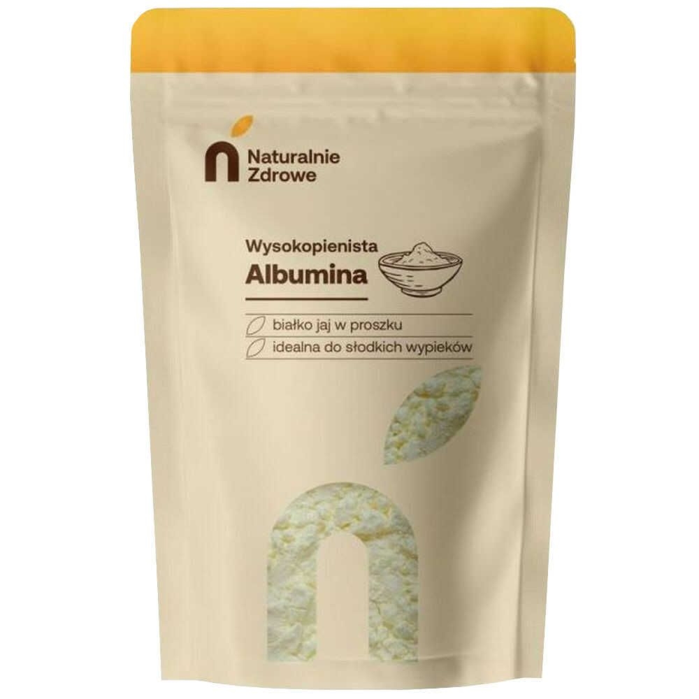 Albumina Wysokopienista Białko Jaj w Proszku 100 g - Naturalnie Zdrowe