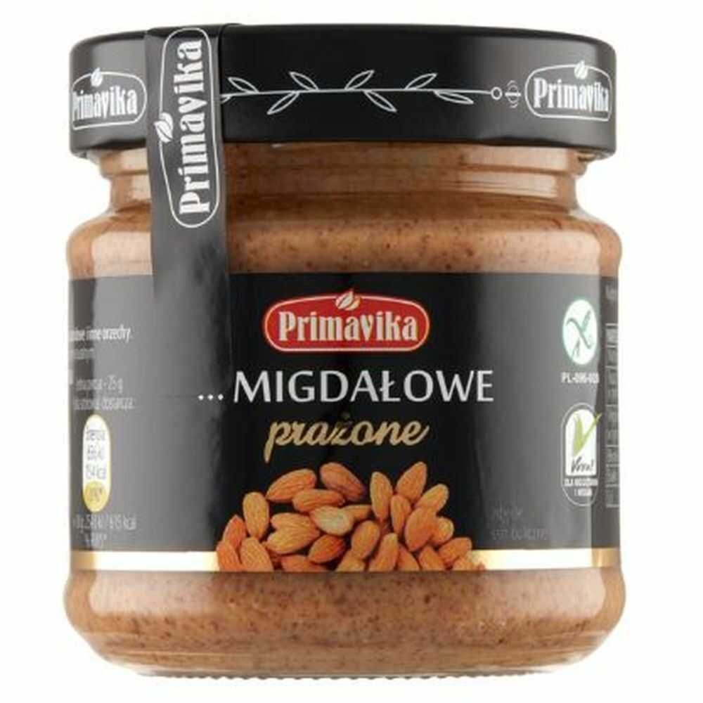 Pasta z Migdałów Prażonych 185 g - Primavika