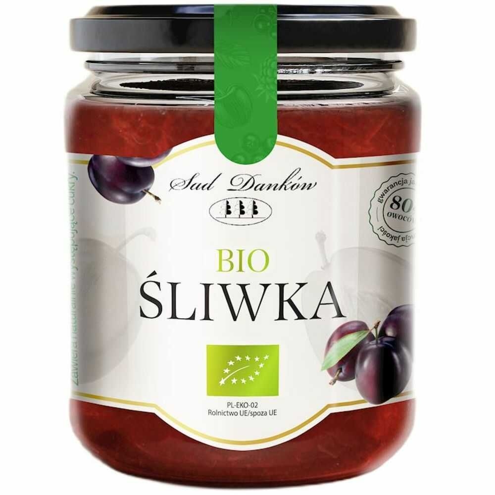 Śliwka Bez Dodatku Cukru Bio 260 g - Sad Danków