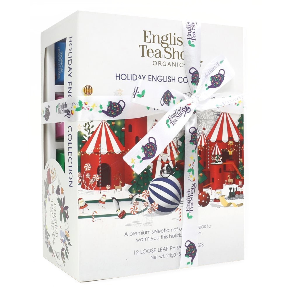 Herbata Holiday White Prism Bio 12 sztuk (24 g) - English Tea Shop