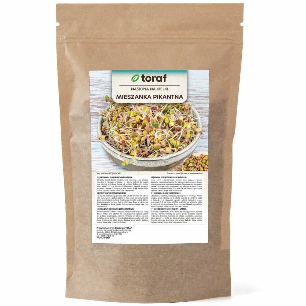 Nasiona na Kiełki Mieszanka Pikantna 100 g - Toraf