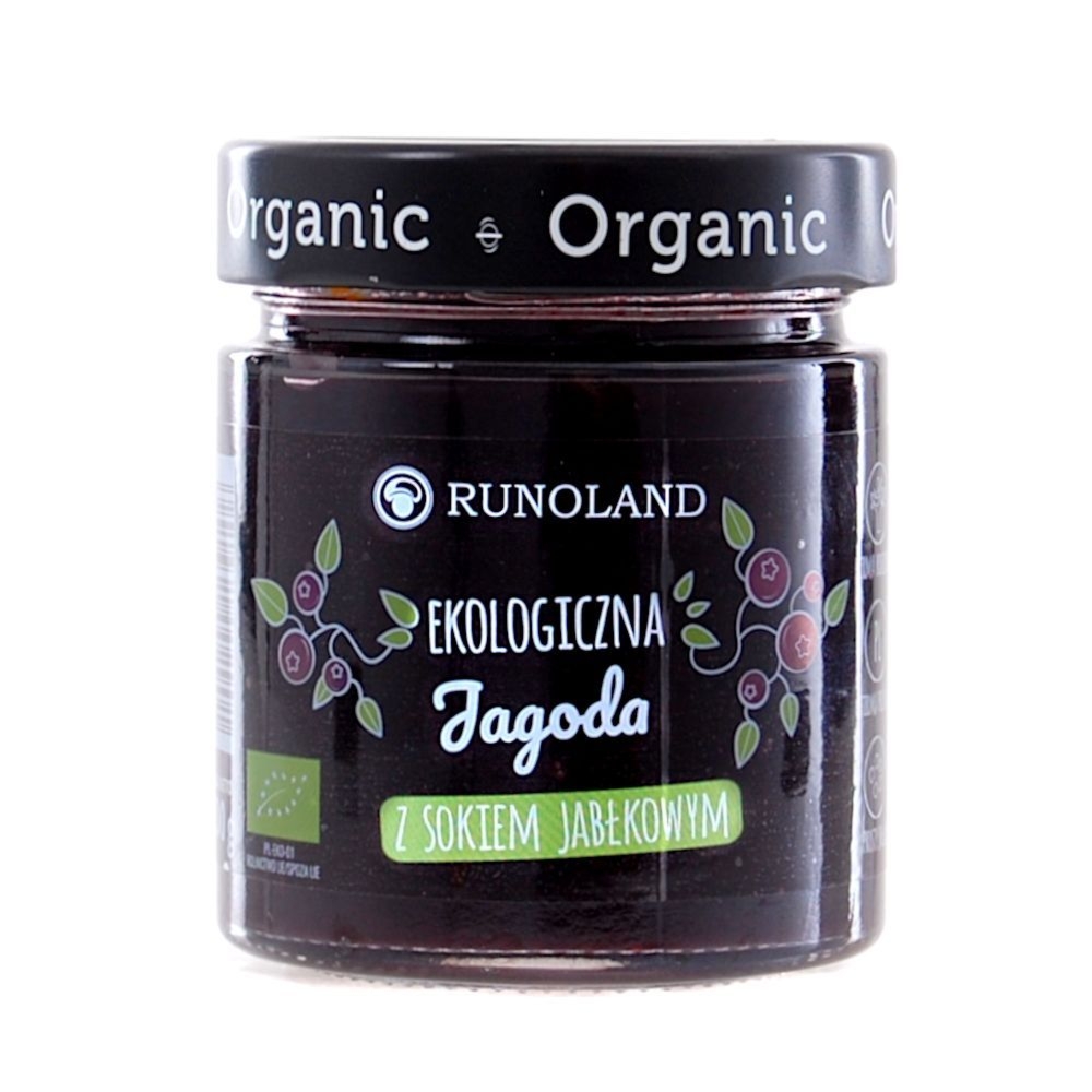 Jagoda z Sokiem Jabłkowym Eko 200 g - Runoland