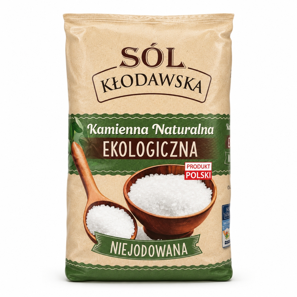 Sól Kłodawska Ekologiczna Naturalna 1100 g Kopalnia Kłodawa