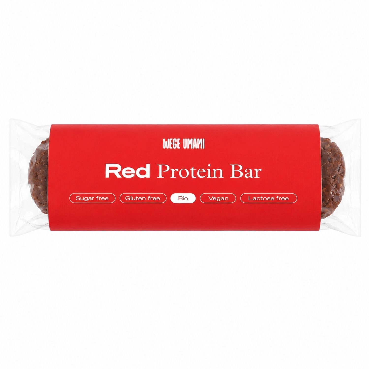 Baton Proteinowy Red BIO Bez Dodatku Cukru 50 g - Wege Umami