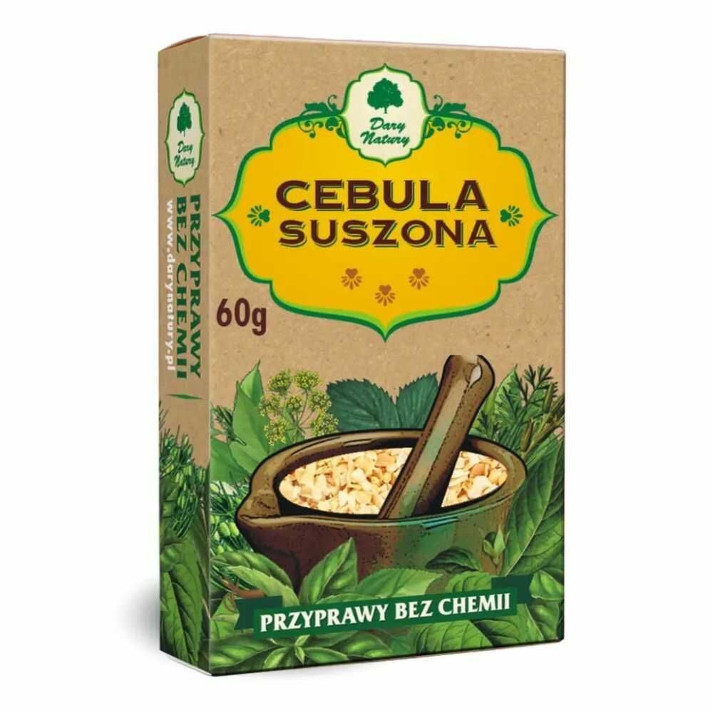 Cebula Suszona 60 g - Dary Natury