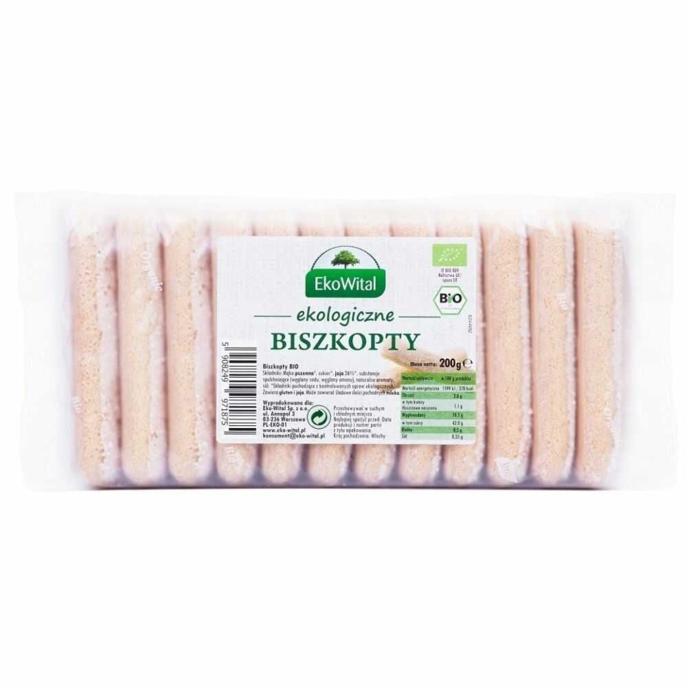 Biszkopty Dla Dzieci BIO 200 g - EkoWital